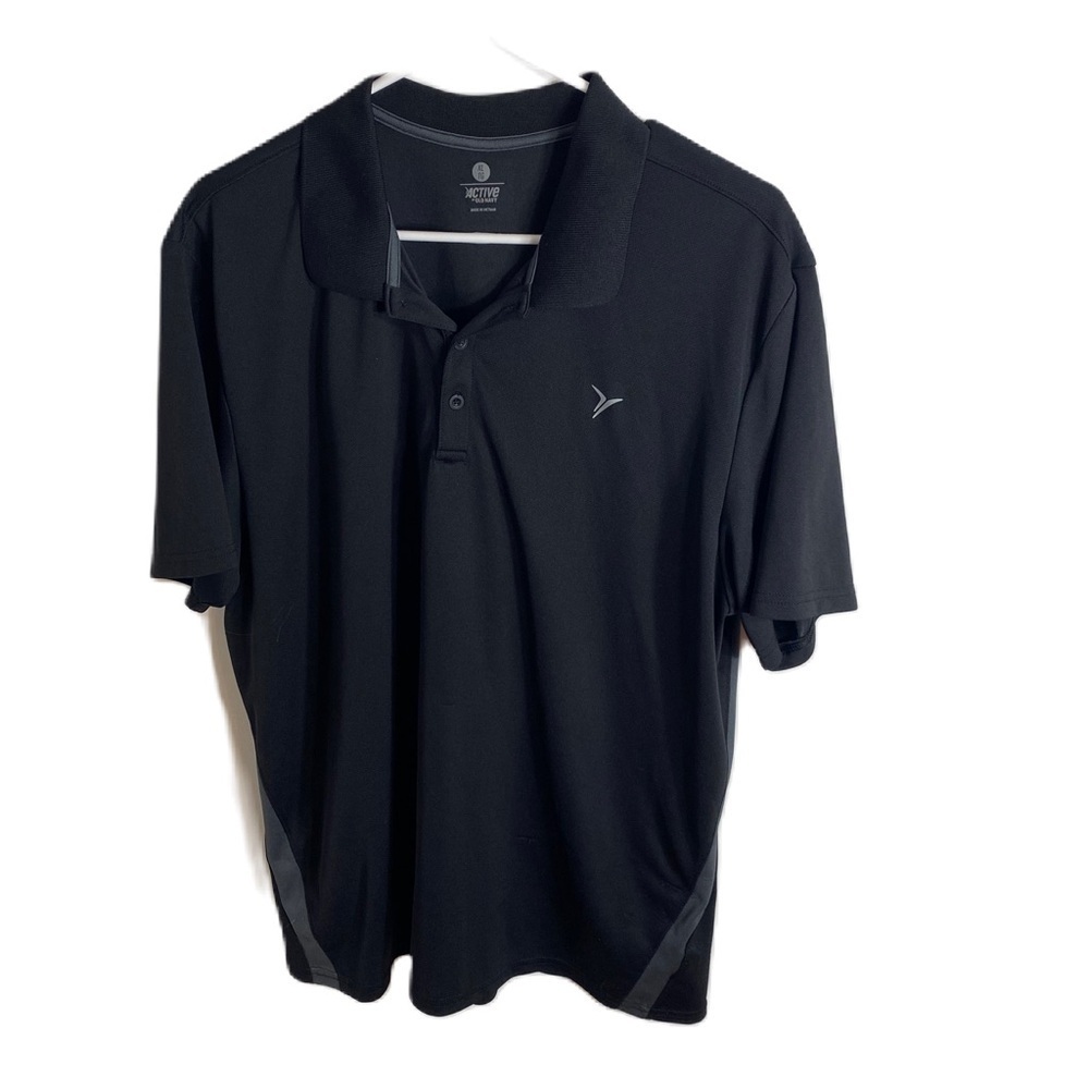 Old Navy Active Black Polo Shirt XL Men’s